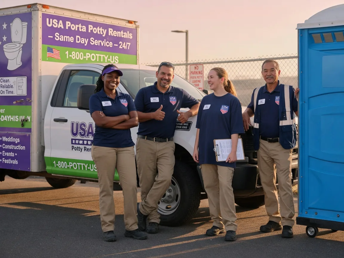 Porta Potty Rental company in Wallback, WV